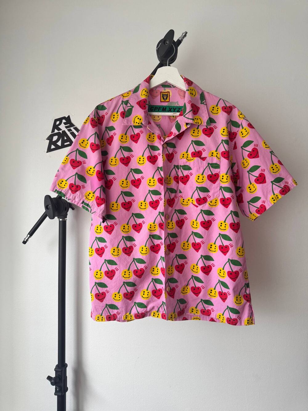 Human Made x CPFM Cactus Jack Cherry Print Shirt